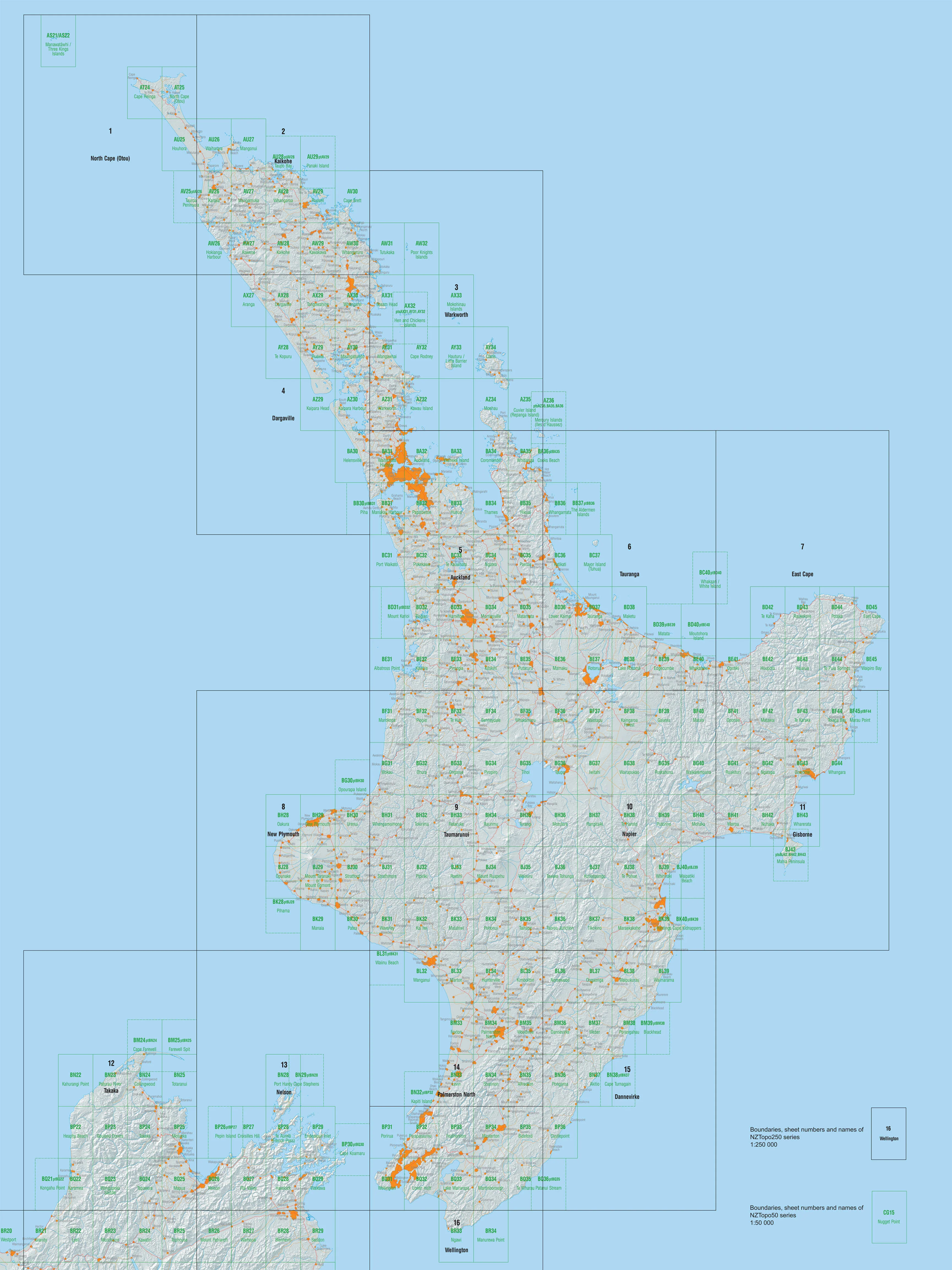 25 - Te Anau Topo250 map - Image 2