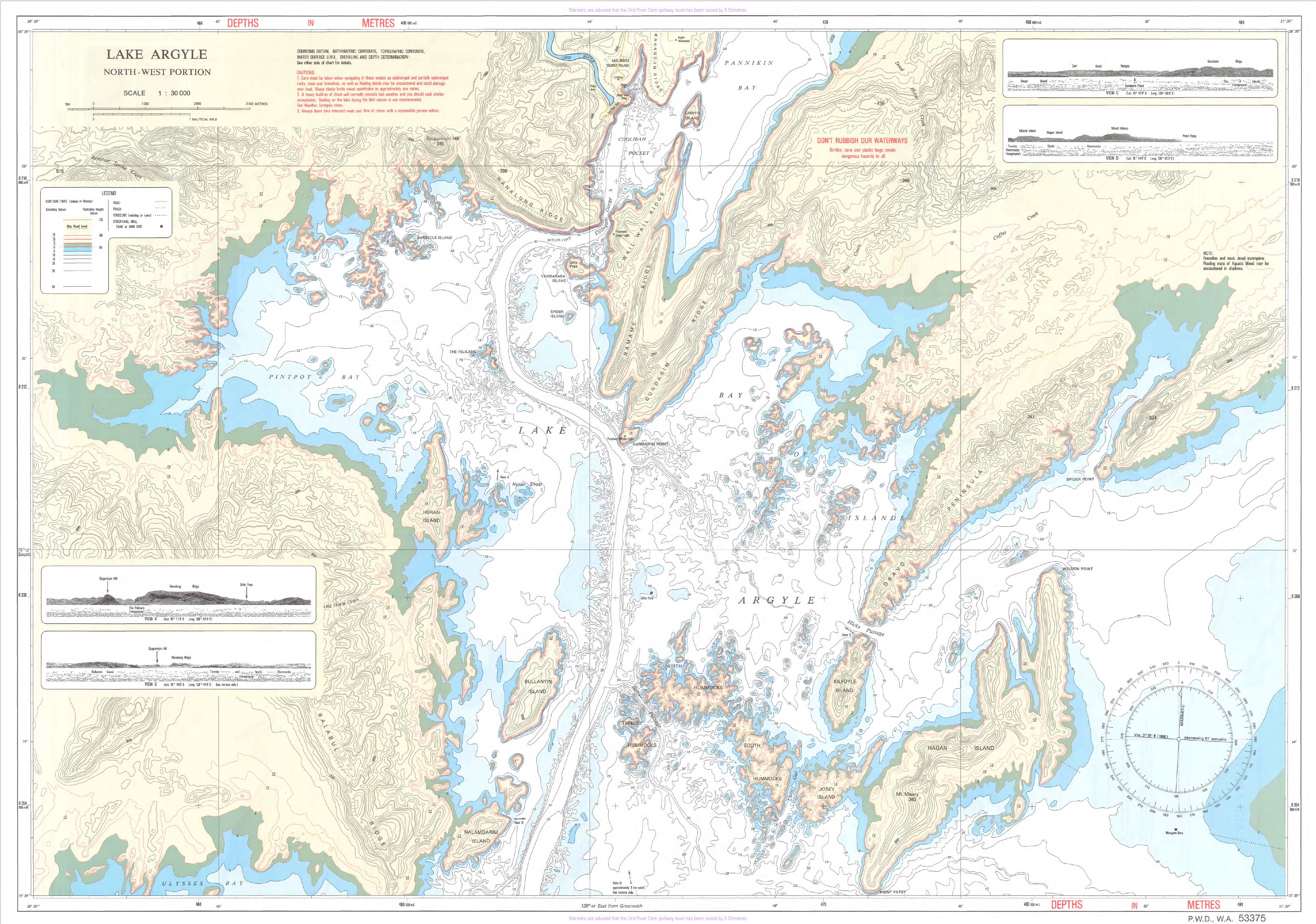 53375 - Lake Argyle DPI Chart - Image 2