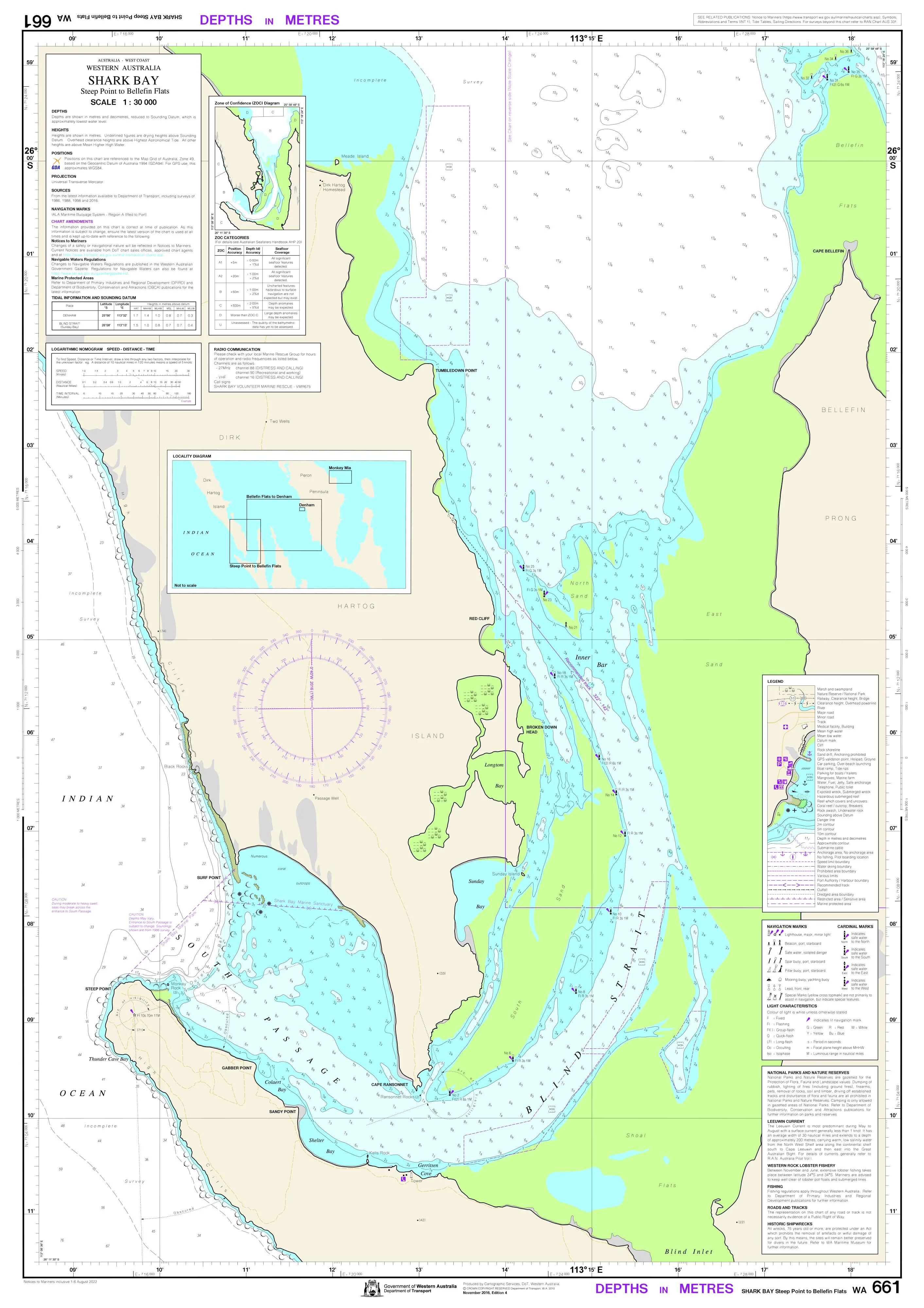 661 - Shark Bay DPI Chart - Image 2
