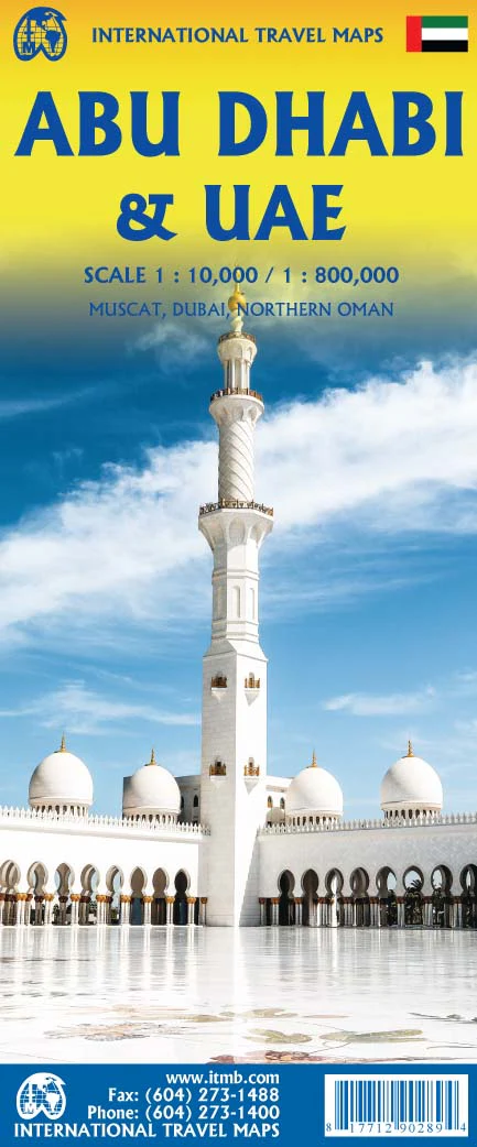 Abu Dhabi & UAE ITMB Map