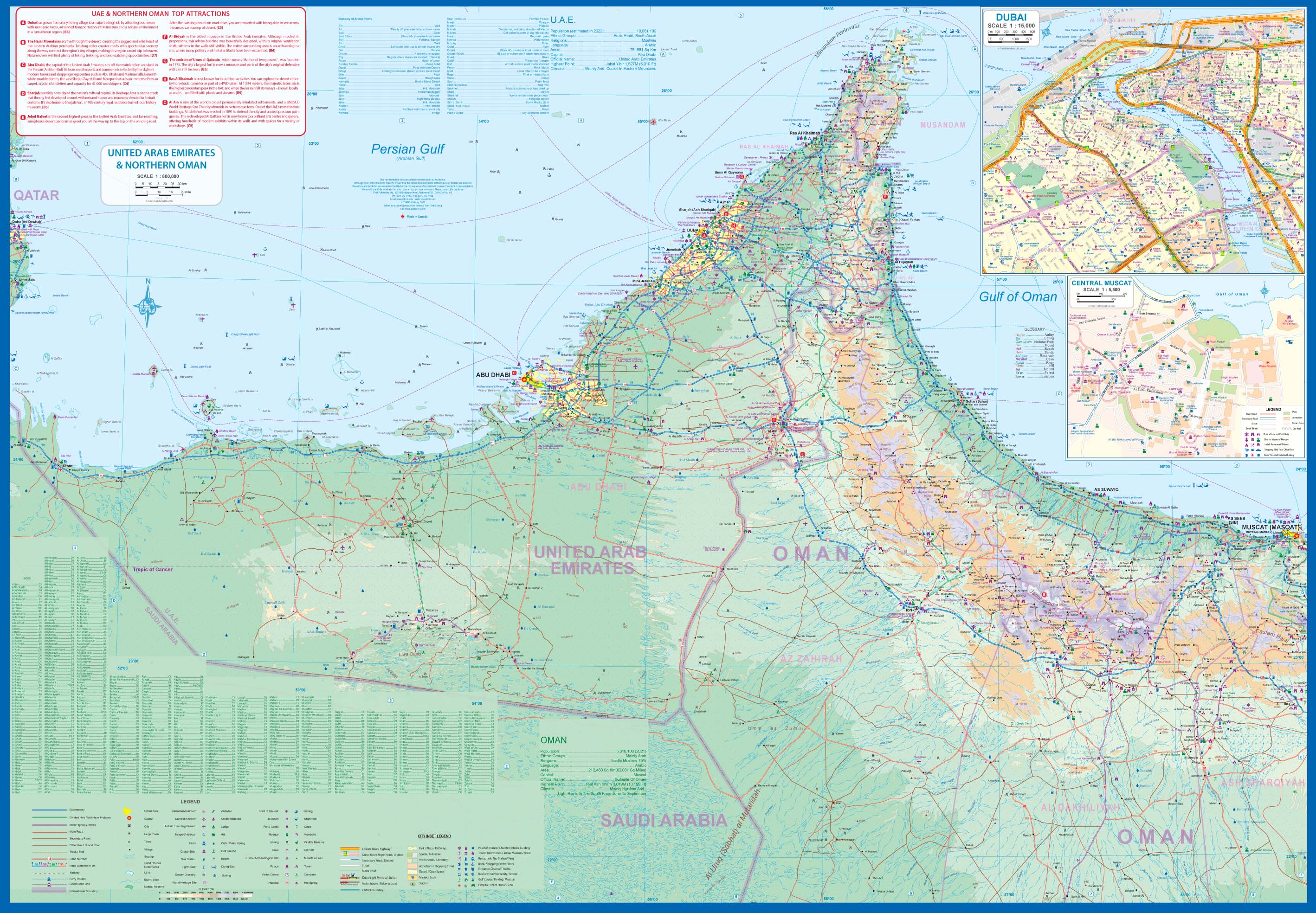Abu Dhabi & UAE ITMB Map - Image 3