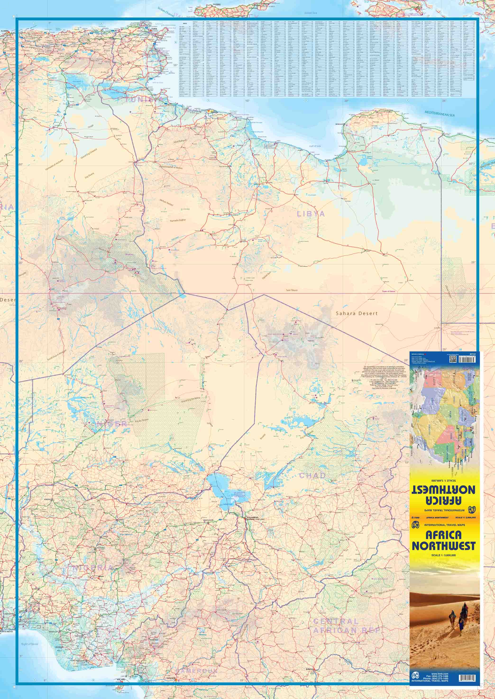 Africa North West ITMB Map - Image 2