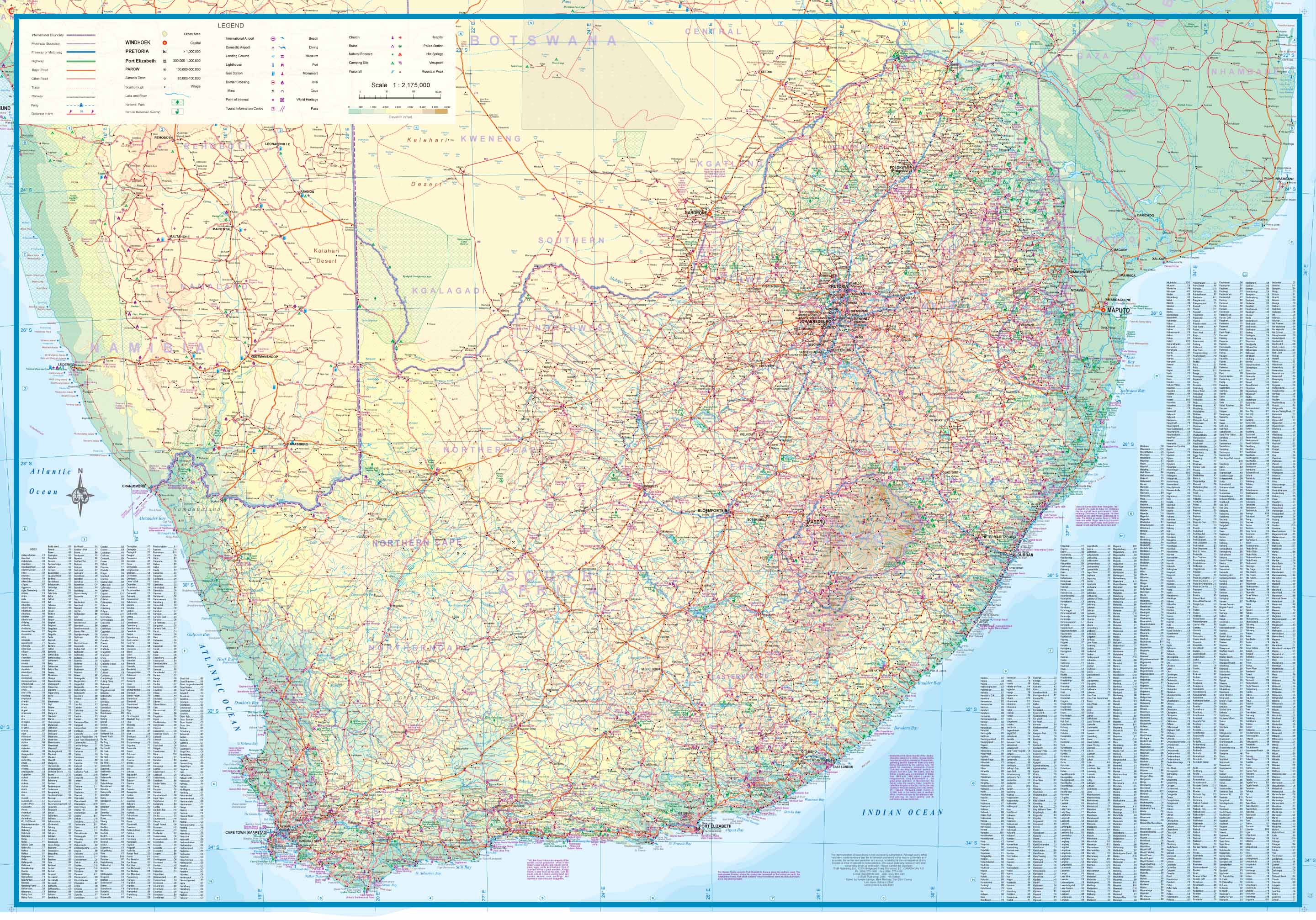 Africa South & Central ITMB Map - Image 3
