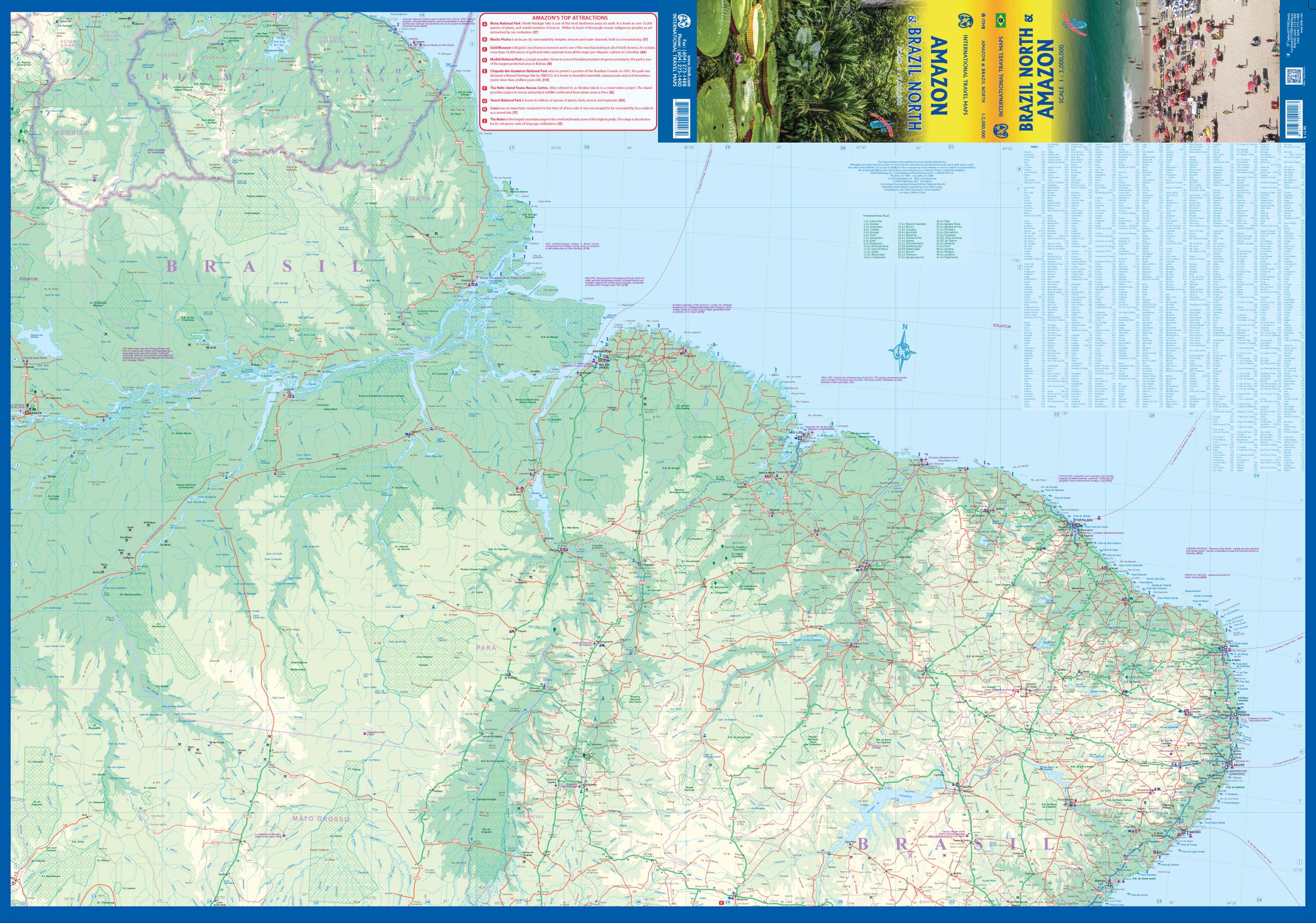 Amazon &Brazil North ITMB Map - Image 2