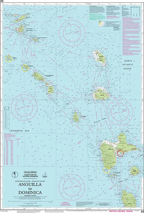 Anguilla to Dominica  Imray Chart - Image 2