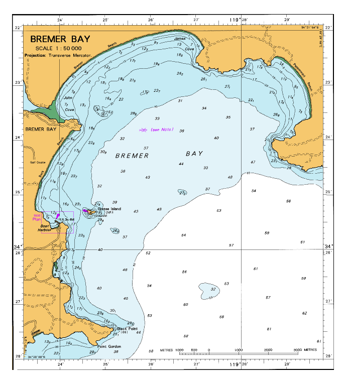 AUS 337 - King George Sound to Investigator Island Nautical Chart - Image 3