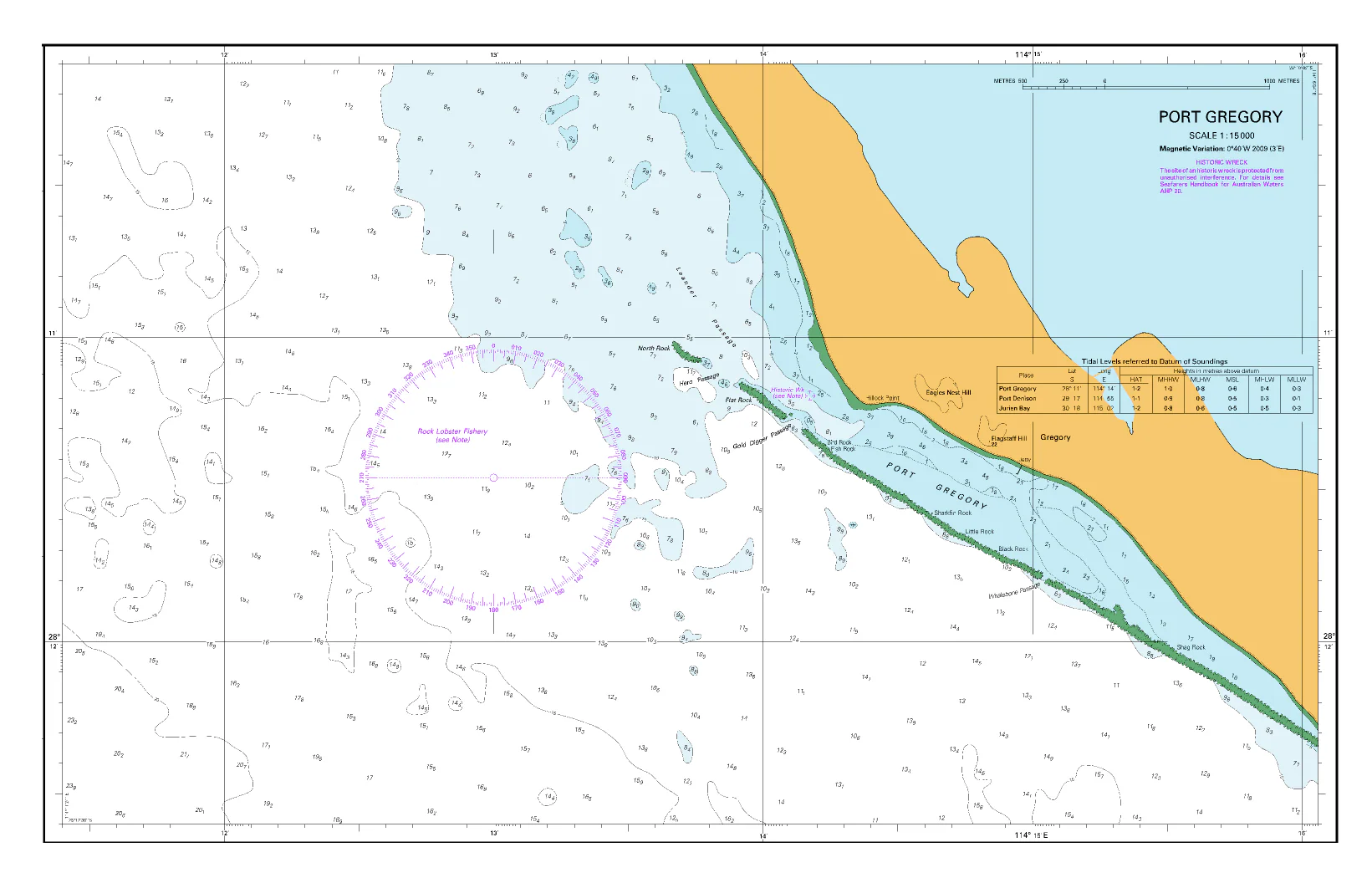 AUS 84 - Plans in Western Australia (Sheet 6) Nautical Chart - Image 3