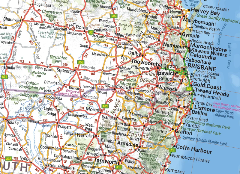 Australia Hema Handy Map 12th Edition - Image 4