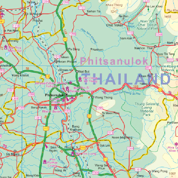 Bangkok & Thailand South ITMB - Thailand Map - Image 4