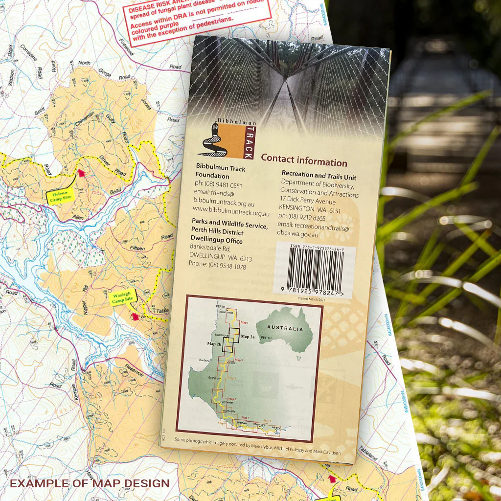 Bibbulmun Map No 2 - DWELLINGUP - Image 2