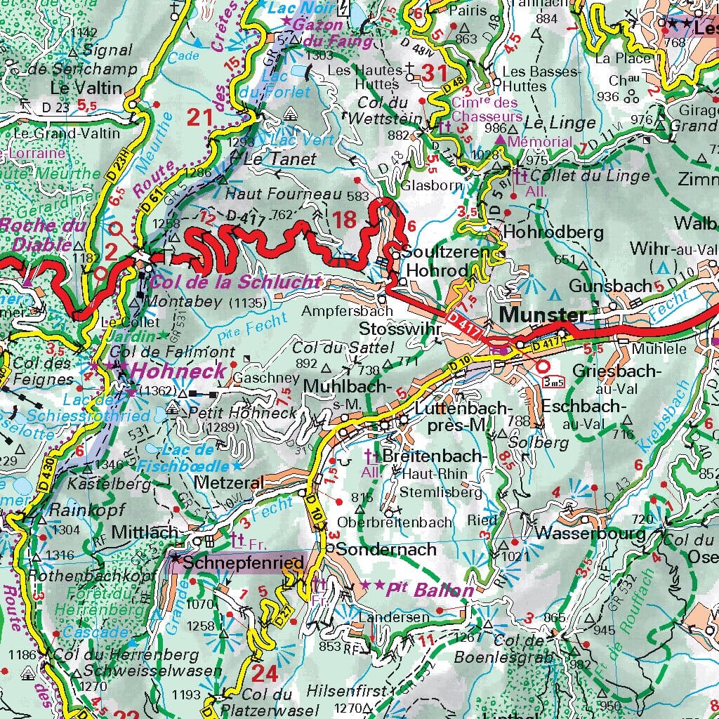 Black Forest, Alsace & Rhine Valley – Michelin Zoom Map 131 - Image 3