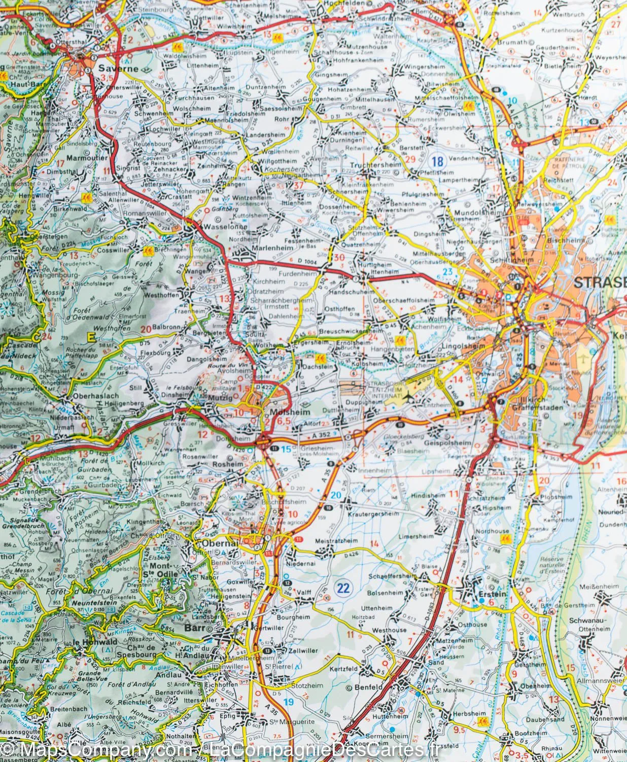 Black Forest, Alsace & Rhine Valley – Michelin Zoom Map 131 - Image 4