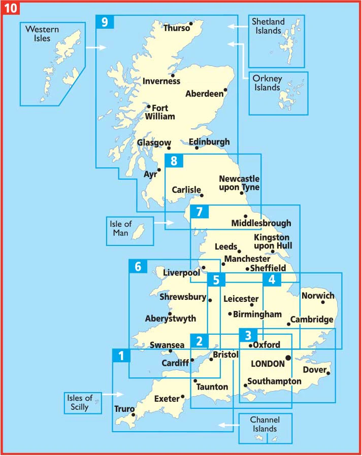 Britain AA Map 10 - Image 2