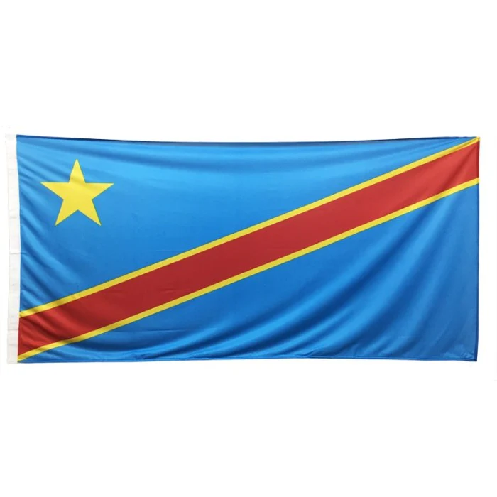 Congo (Democratic) Flag 1800 x 900mm - Image 2