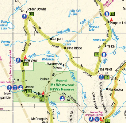 Corner Country Map Westprint - Image 3