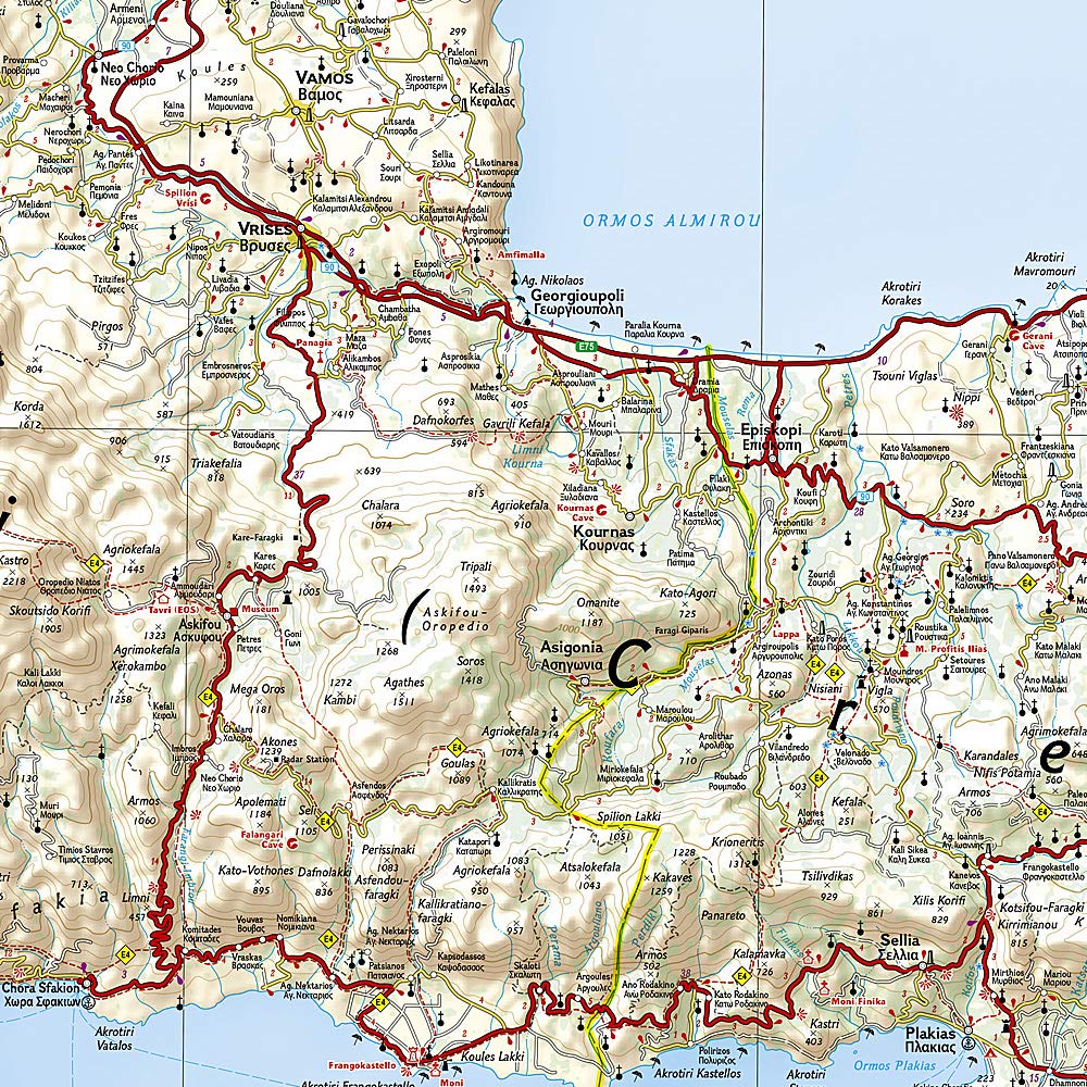 Crete National Geographic Folded Map - Image 5