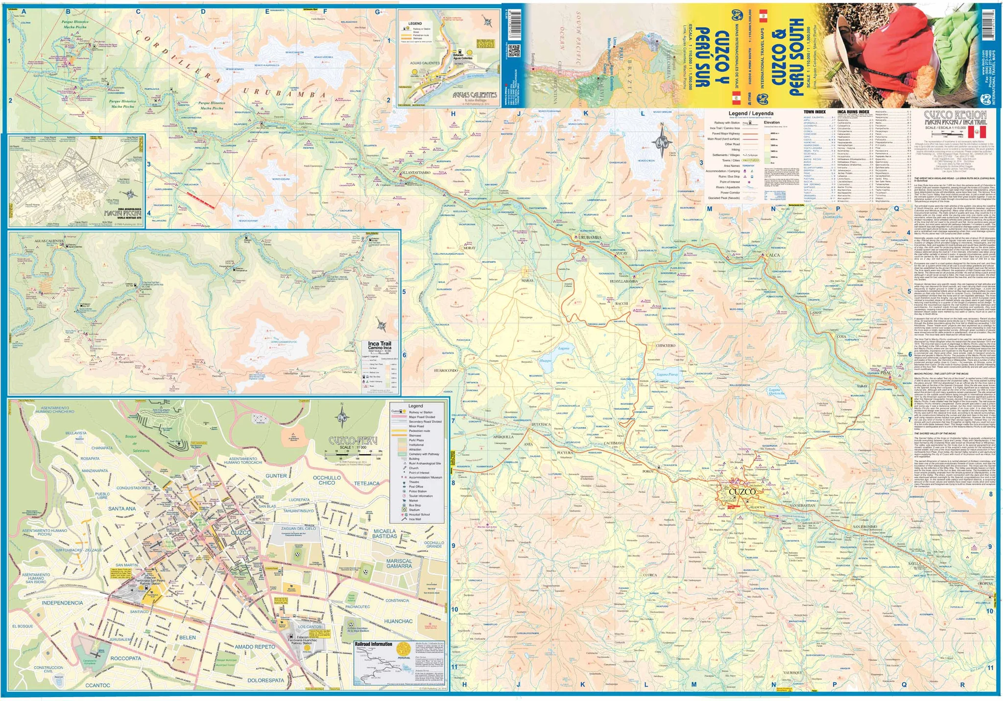 Cuzco & Peru South ITMB Map - Image 2