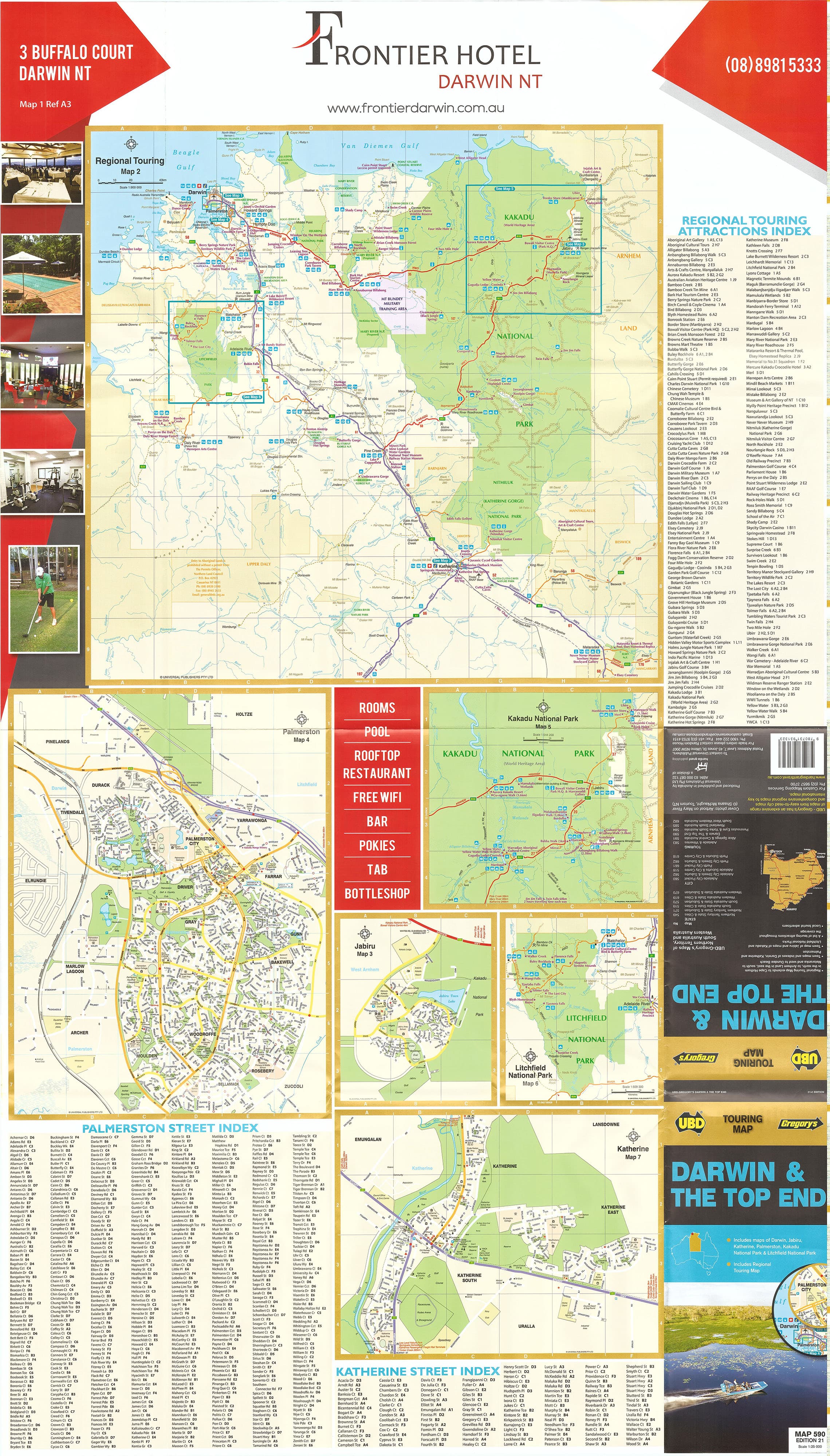 Darwin & The Top End UBD Map 590 - Image 2