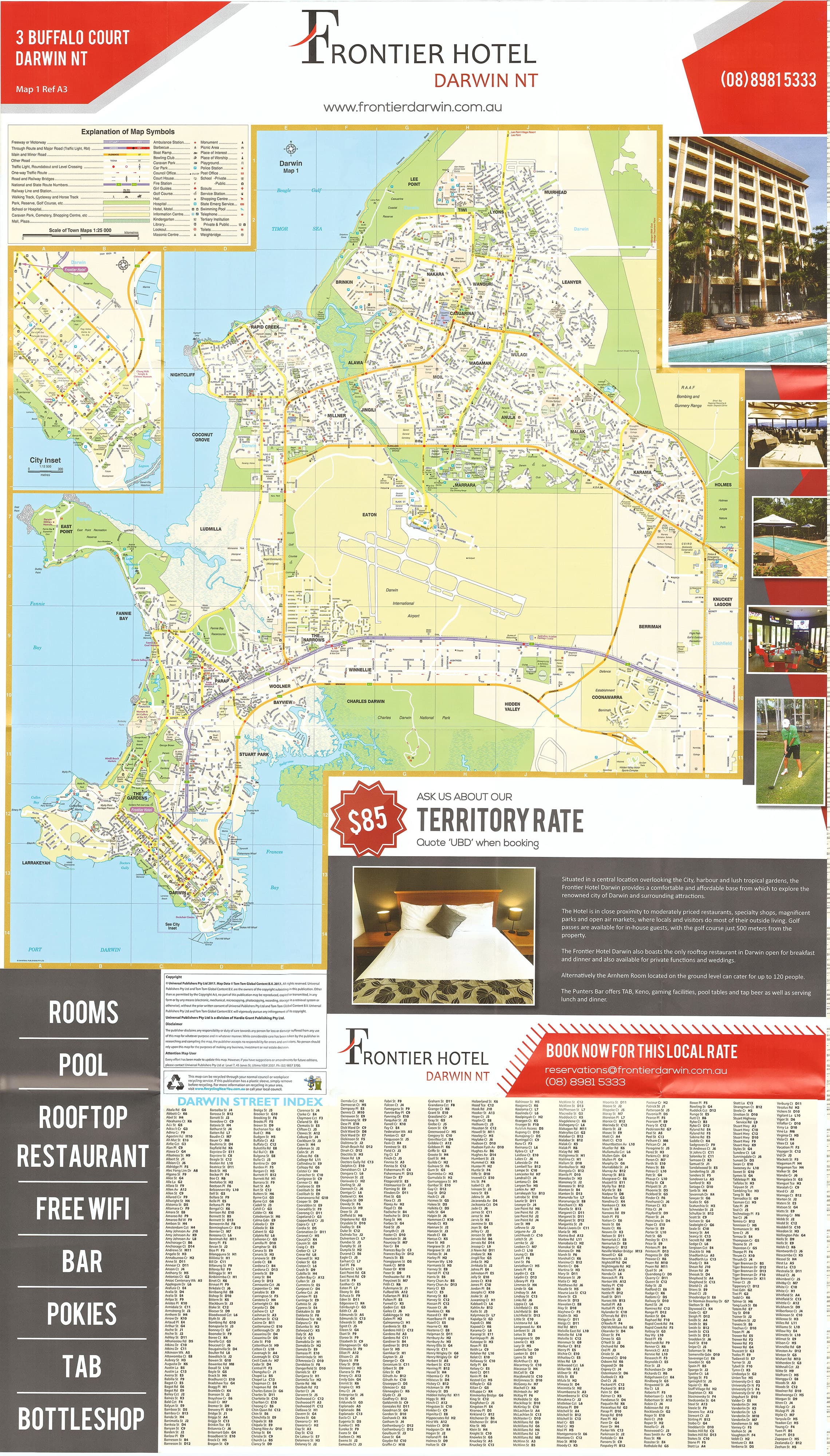 Darwin & The Top End UBD Map 590 - Image 3
