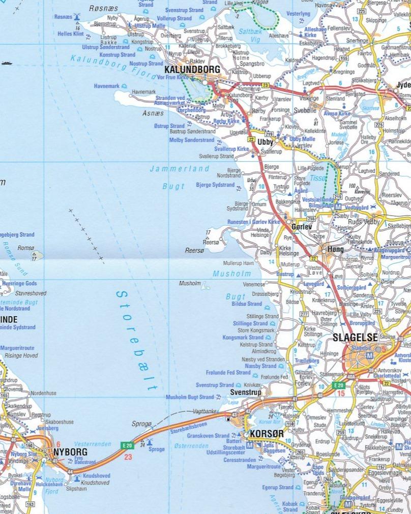 Denmark Michelin Map 749 - Image 3