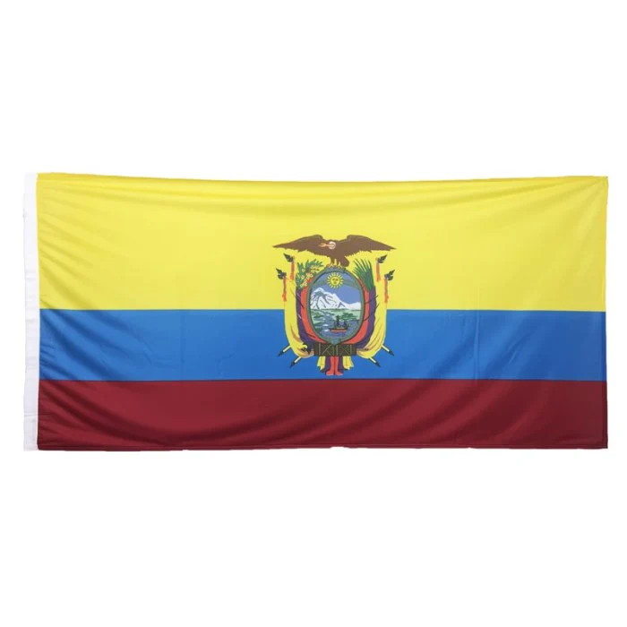 Ecuador (with crest) Flag 1800 x 900mm - Image 2