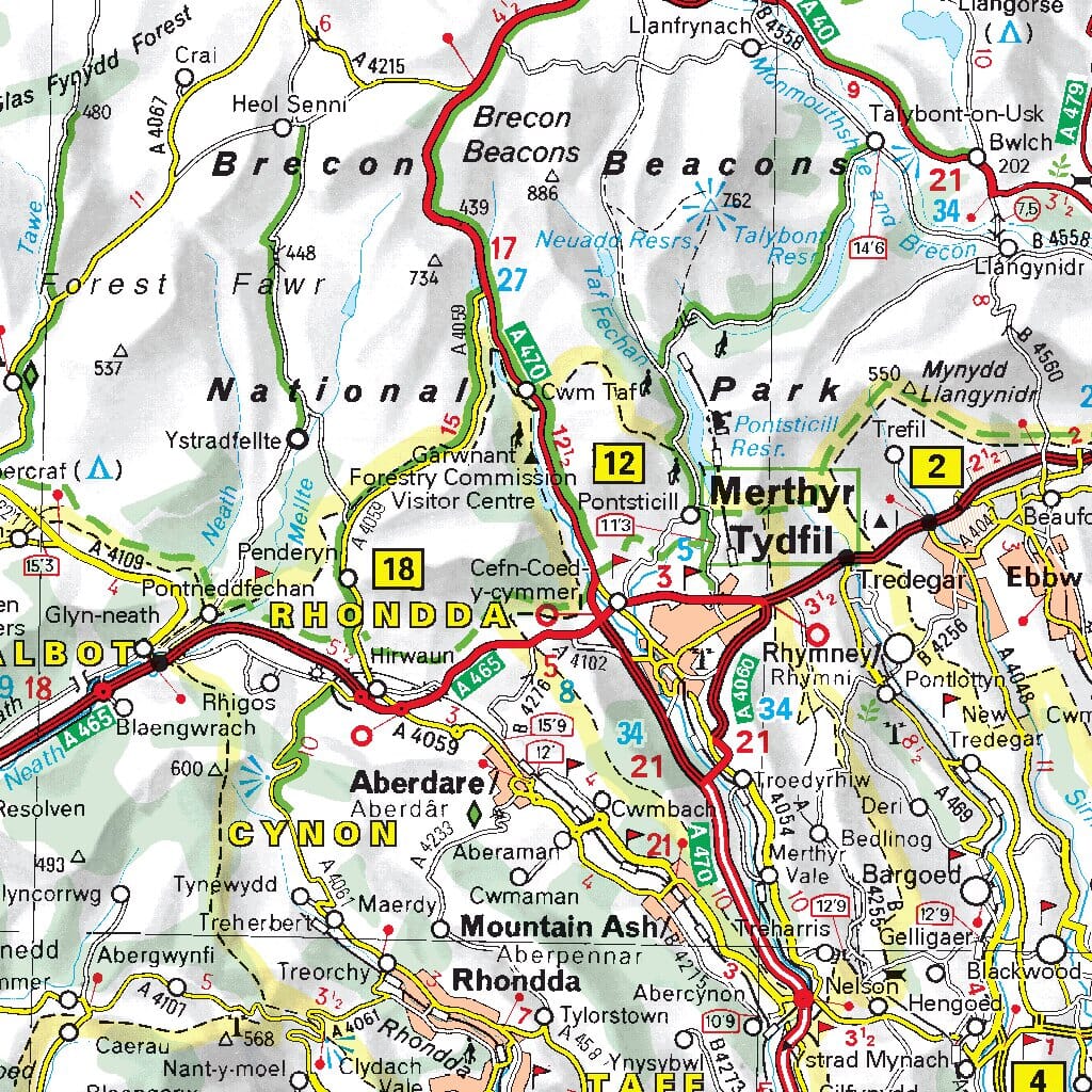 England South West, Midlands & Wales Michelin Map 503 - Image 5
