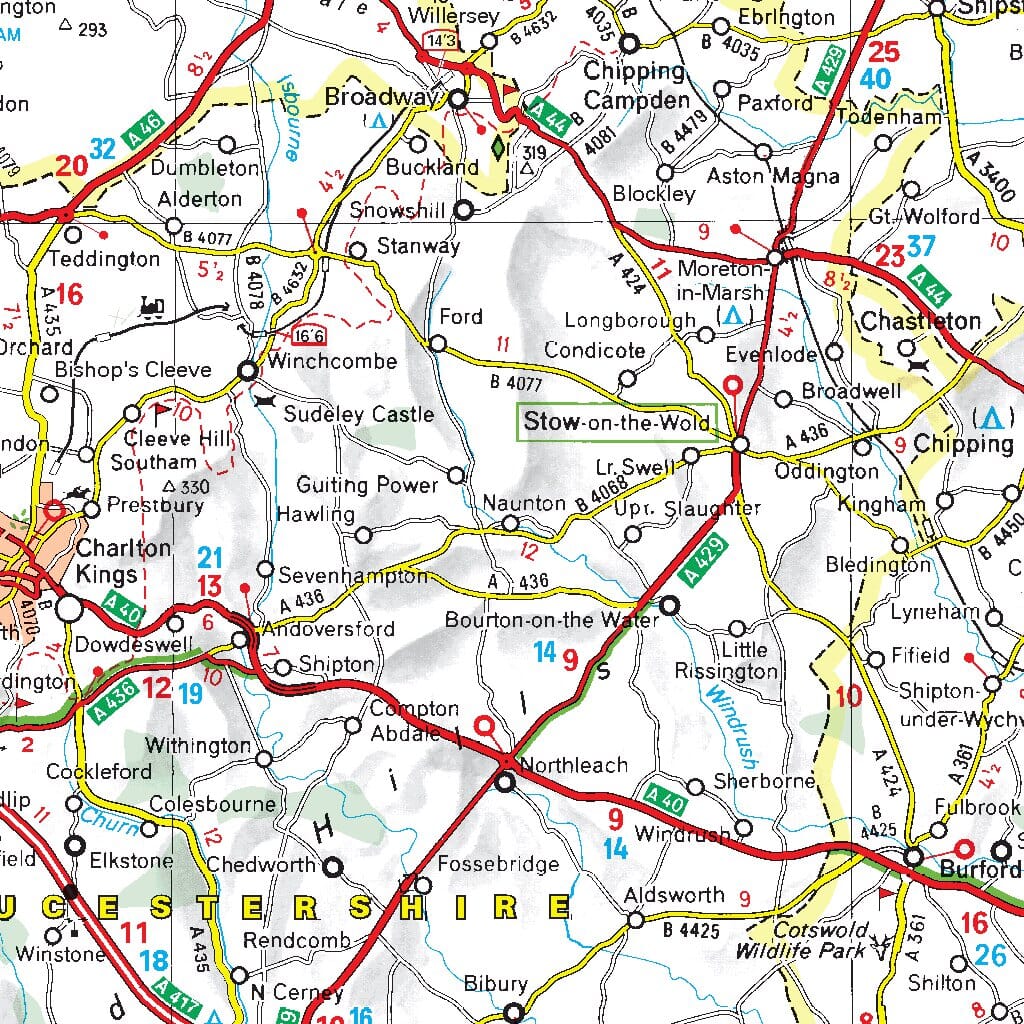 England South East, Midlands & East Anglia  Michelin Map 504 - Image 5