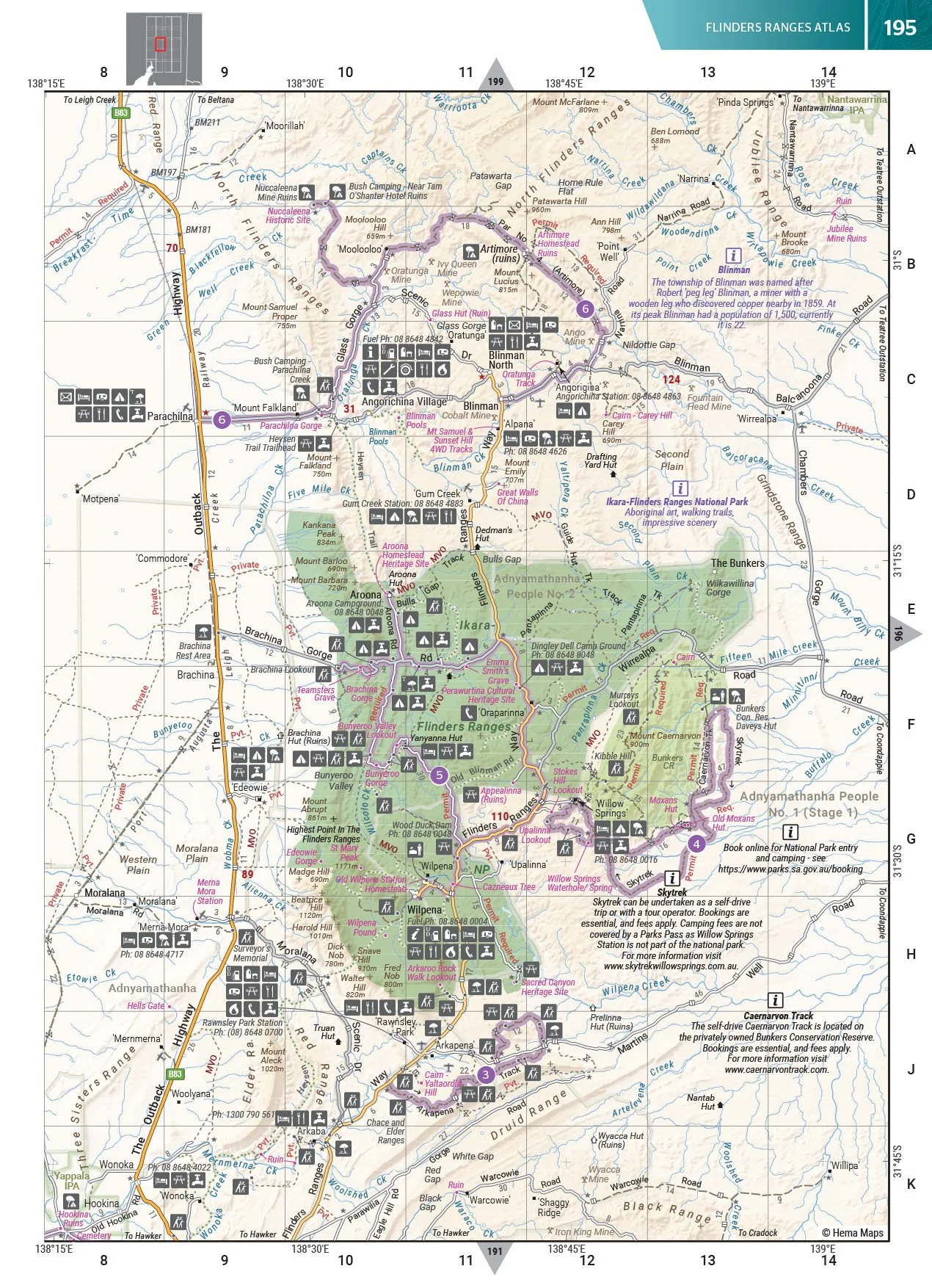 Flinders Ranges Atlas & Guide Hema - Image 5