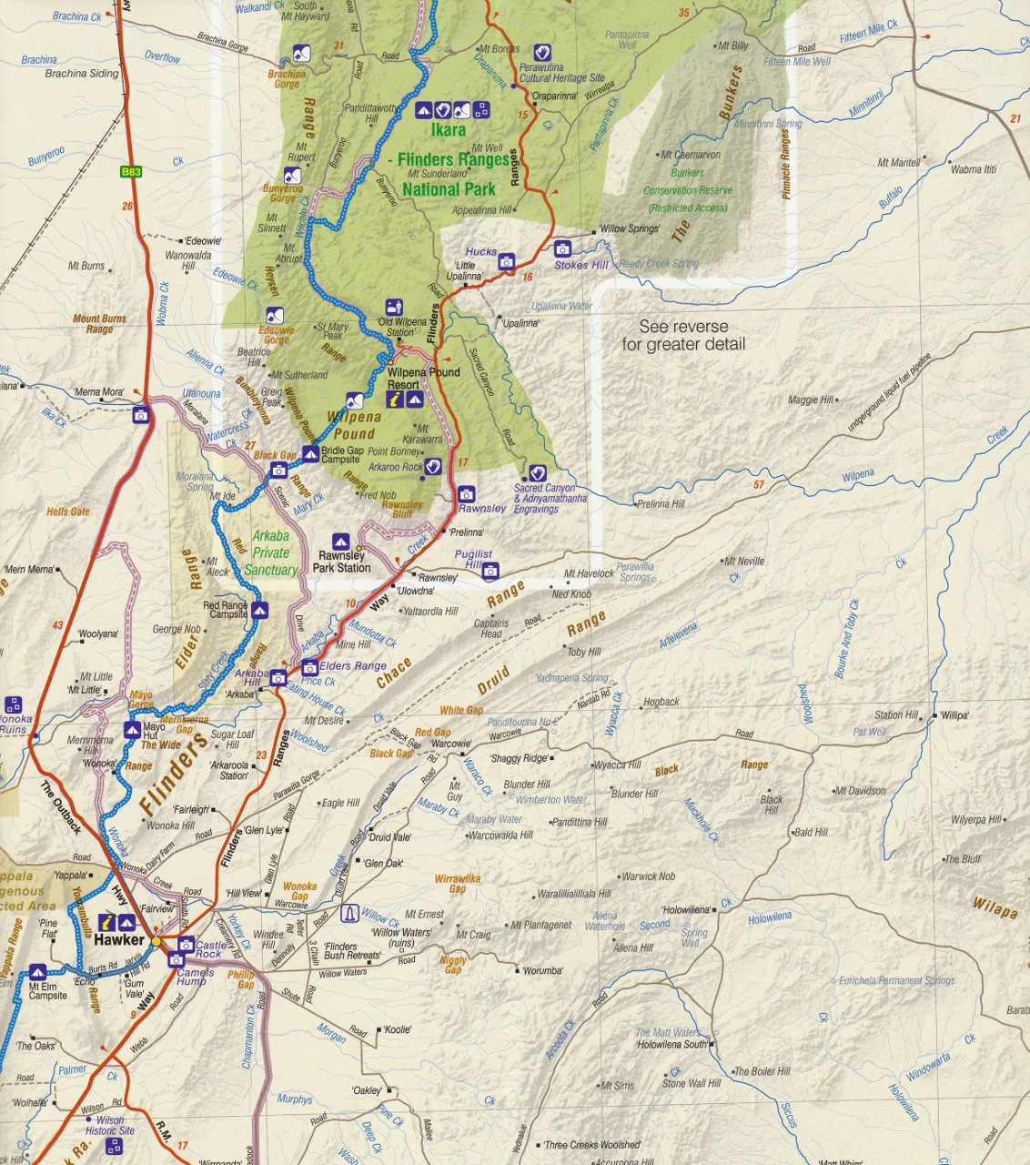 Flinders Ranges Cartographics Map - Image 5