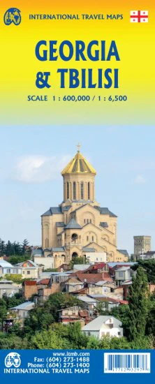 Georgia & Tblisi ITMB Map
