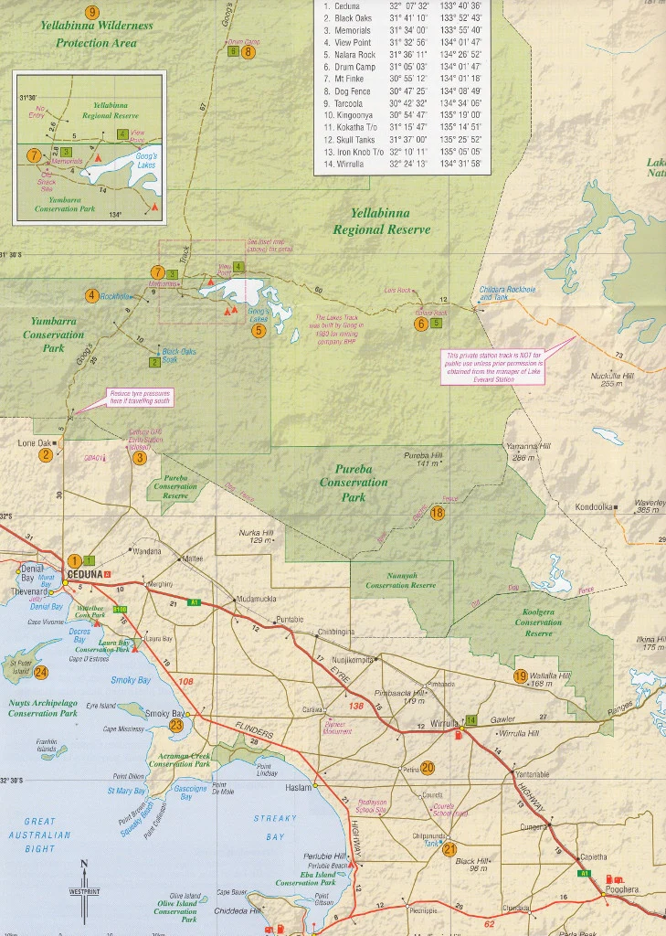 Googs Track Map Westprint - Image 3