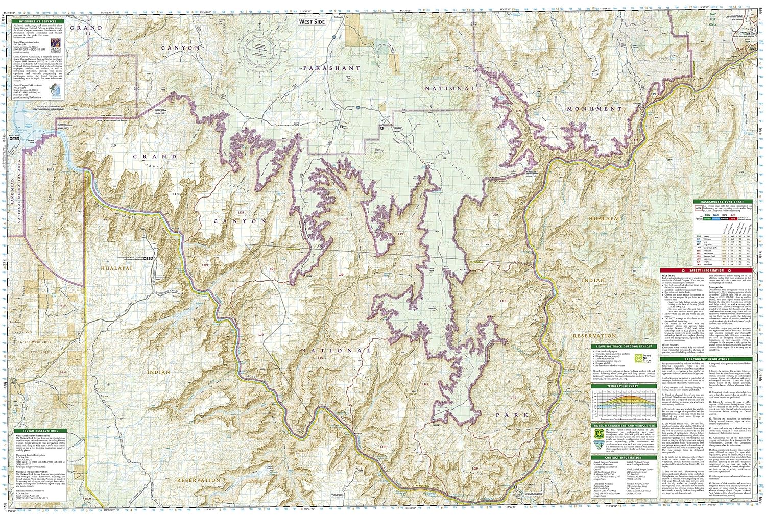 Grand Canyon West NGS Map - Image 3