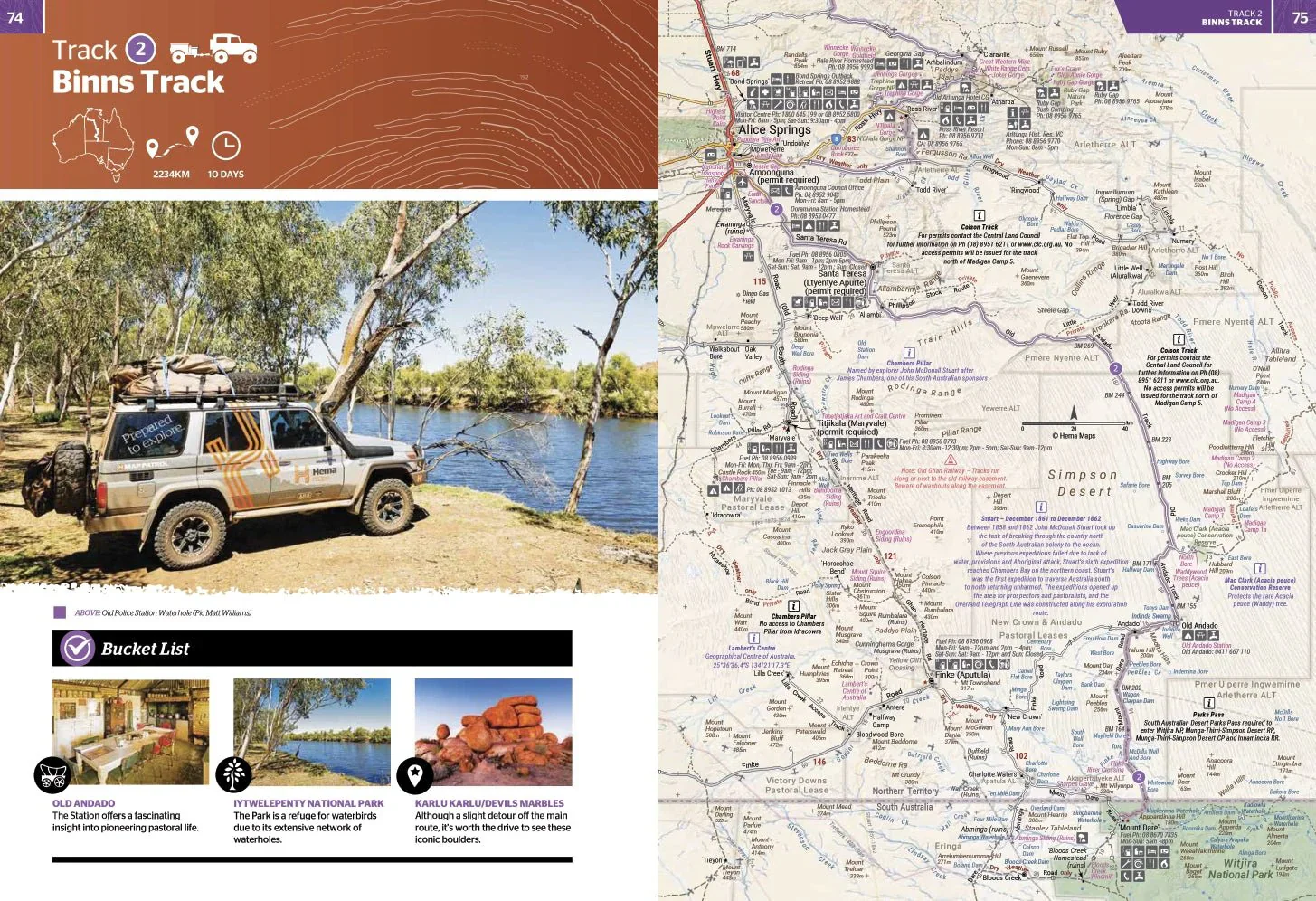Great Desert Tracks Atlas & Guide A4 Spiral 6th Edition - Image 5