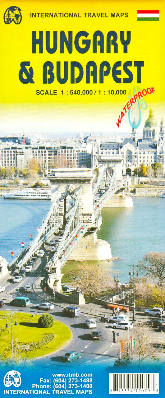 Hungary & Budapest ITMB Map
