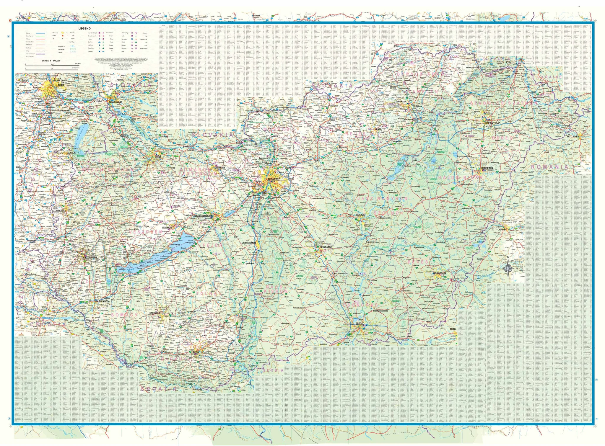 Hungary & Budapest ITMB Map - Image 2