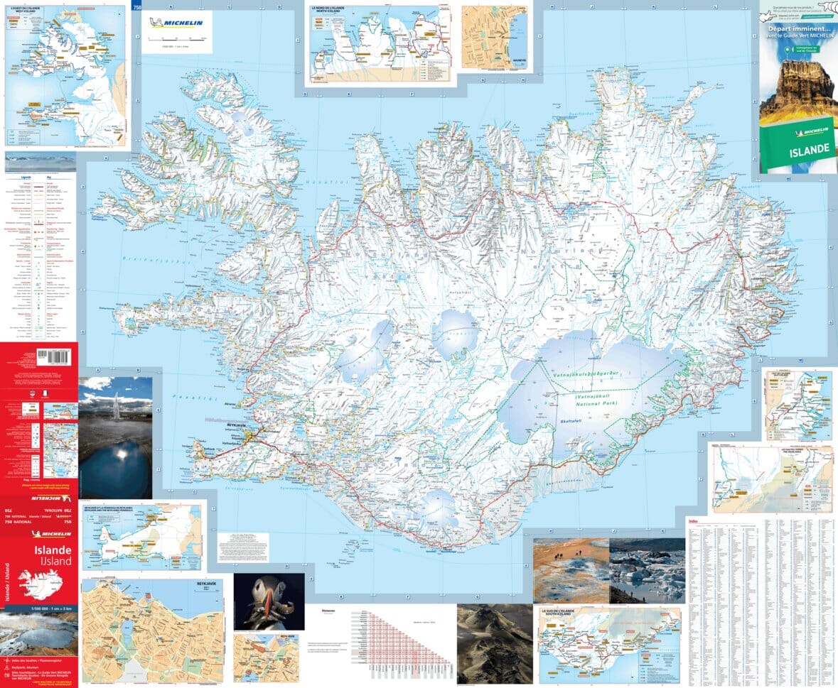 Iceland Michelin Map 750 - Image 2