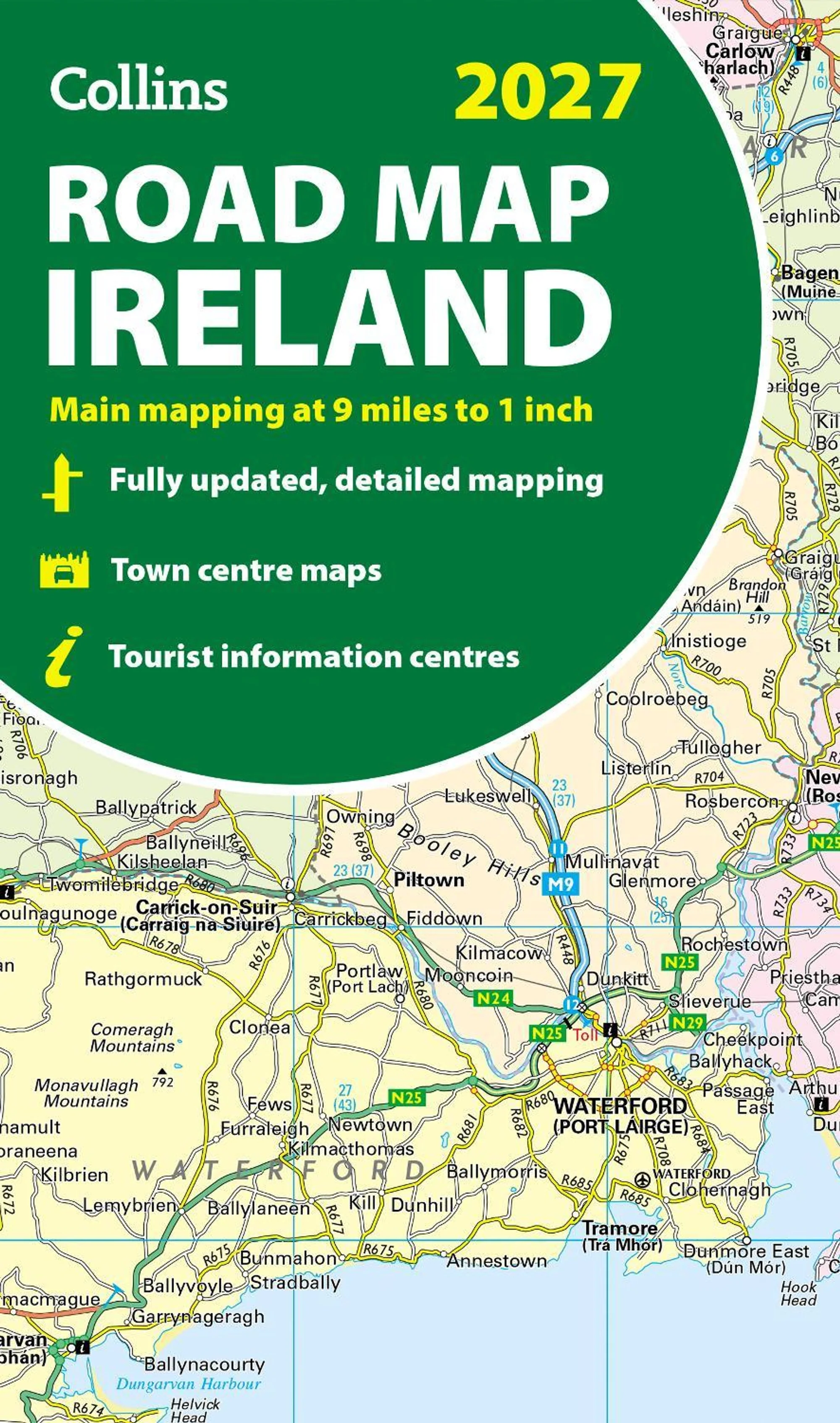 Ireland Collins Folded Map 2027