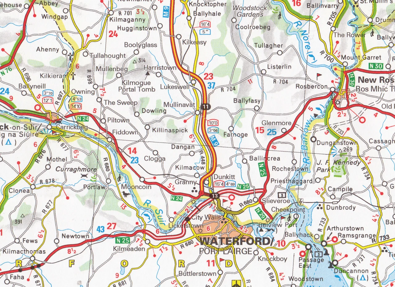 Ireland Michelin Map 712 - Image 4