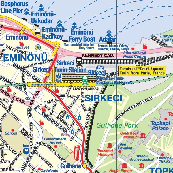 Istanbul & Northwest Turkey ITMB Map - Image 4