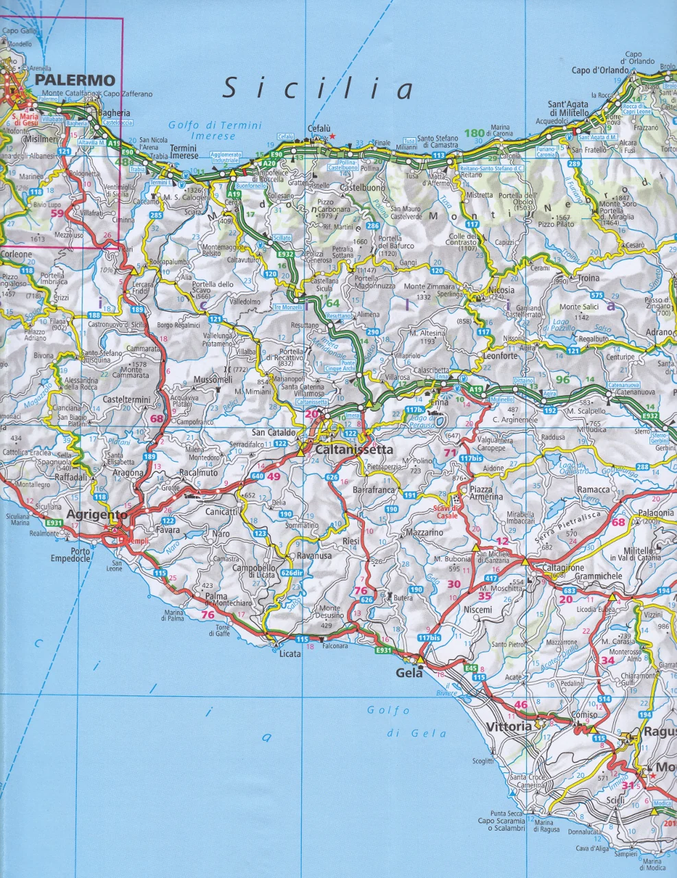 Italy South Hallwag Map - Image 3