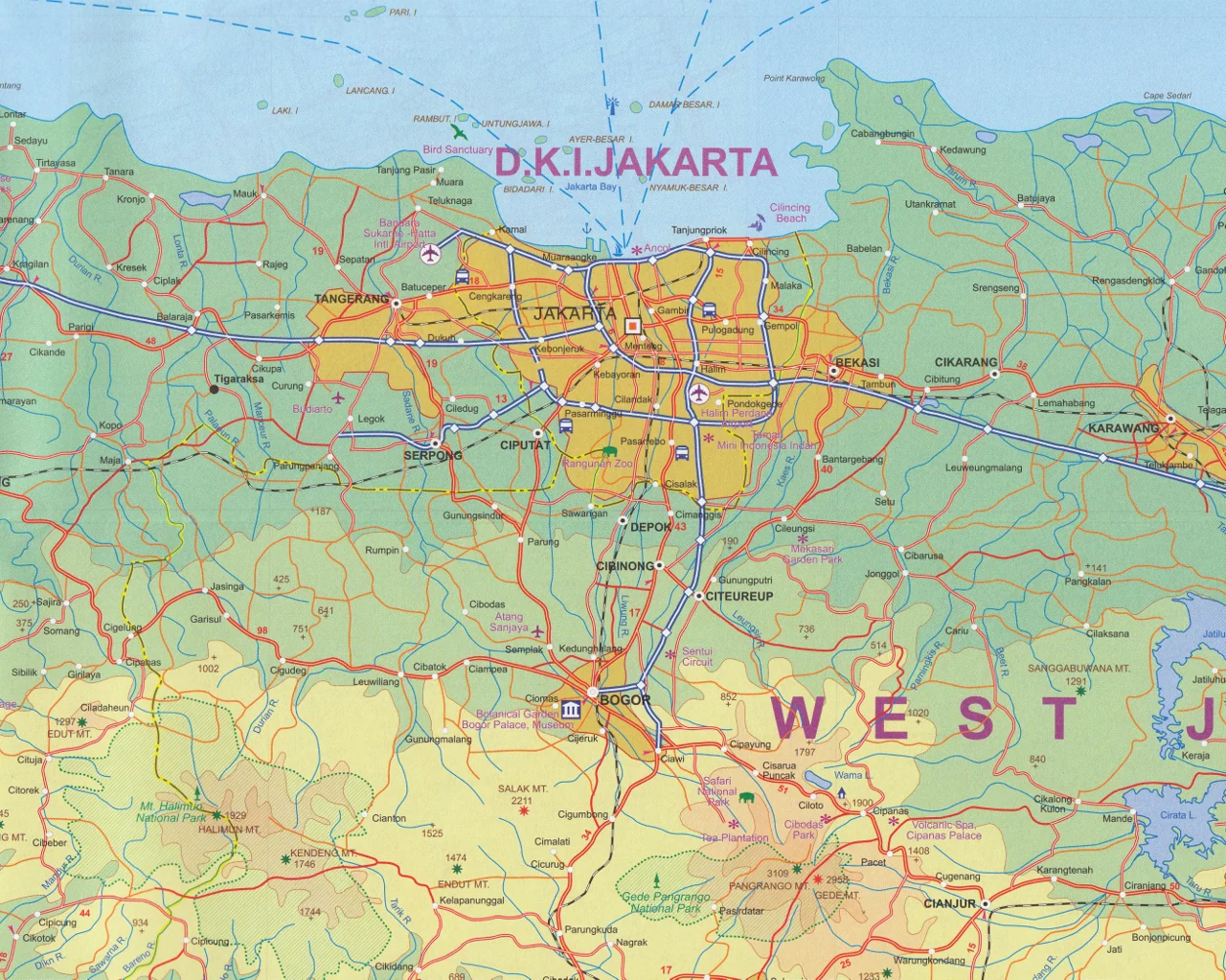 Indonesia Java ITMB Map - Image 4