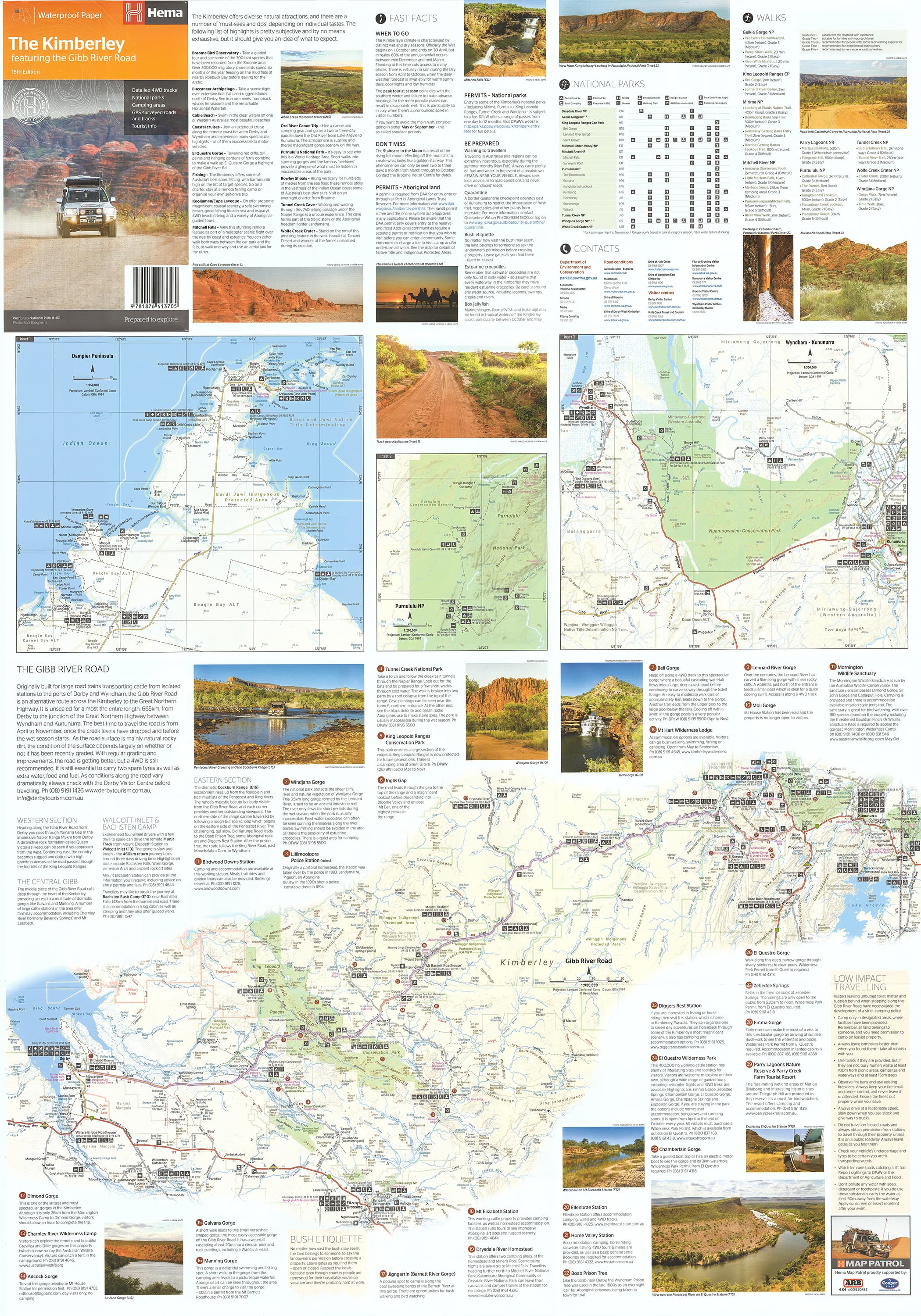 Kimberley Hema Map NEW 15th Edition - Image 3