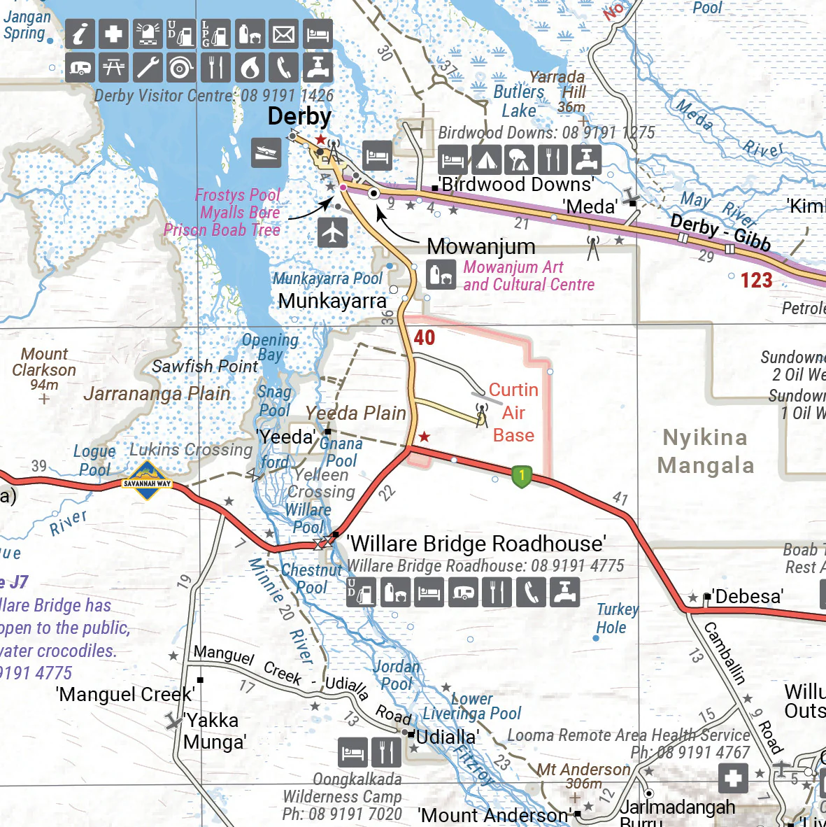 Kimberley Hema Map NEW 15th Edition - Image 6