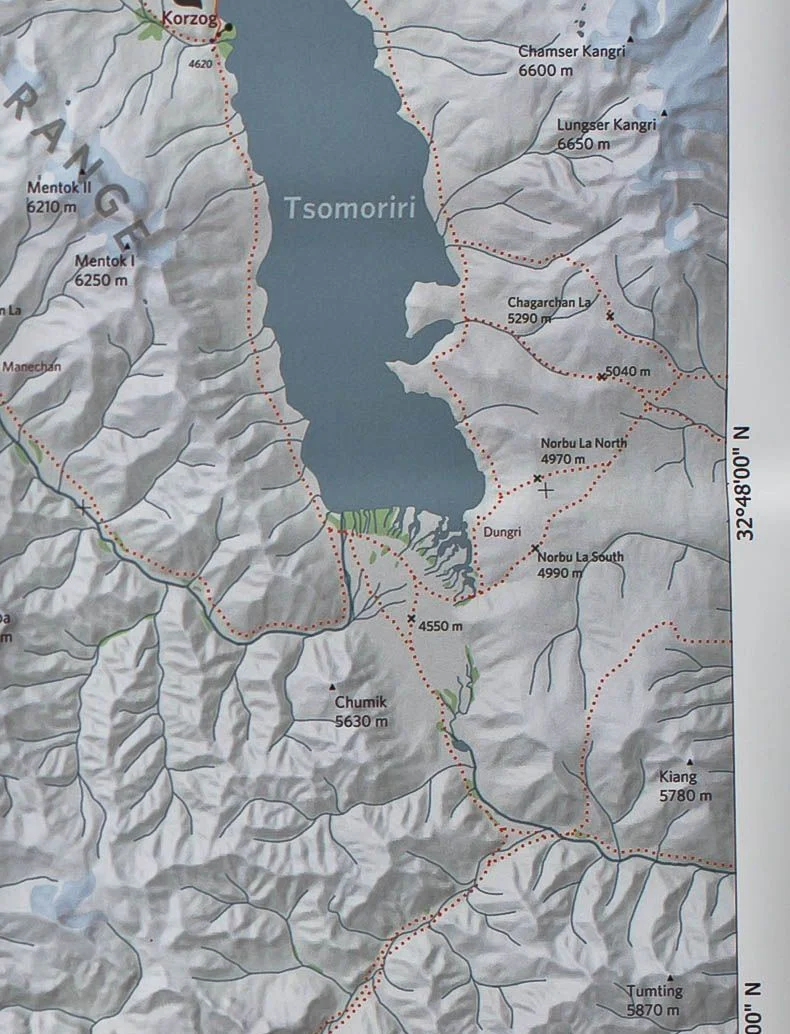 Ladakh & Zanskar Olizane Specialist Folded Map - Image 3