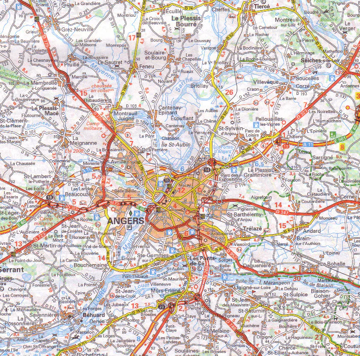 France Loire 517 Michelin Map - Image 5