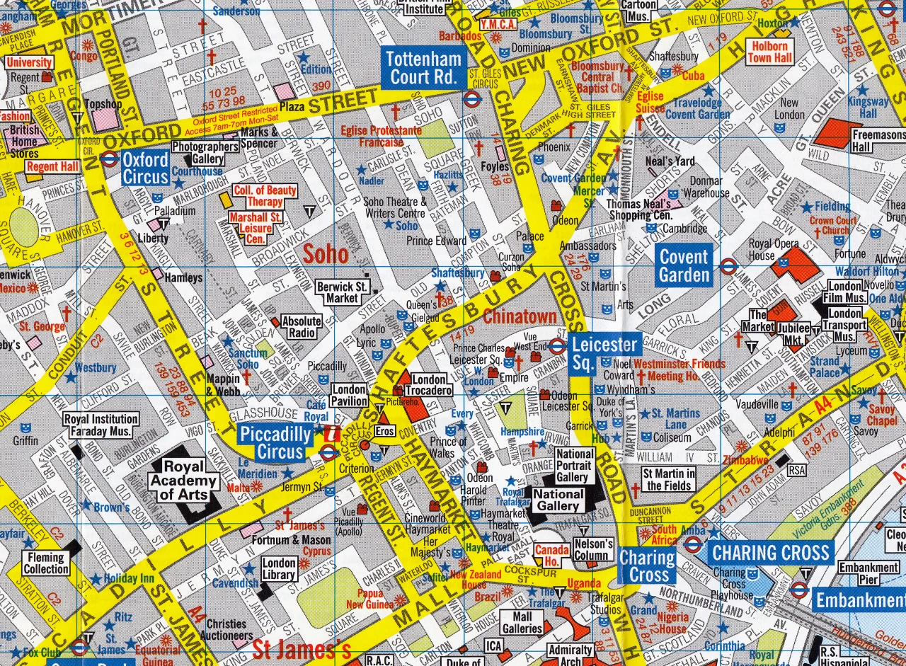 London Visitors A-Z Map - Image 5