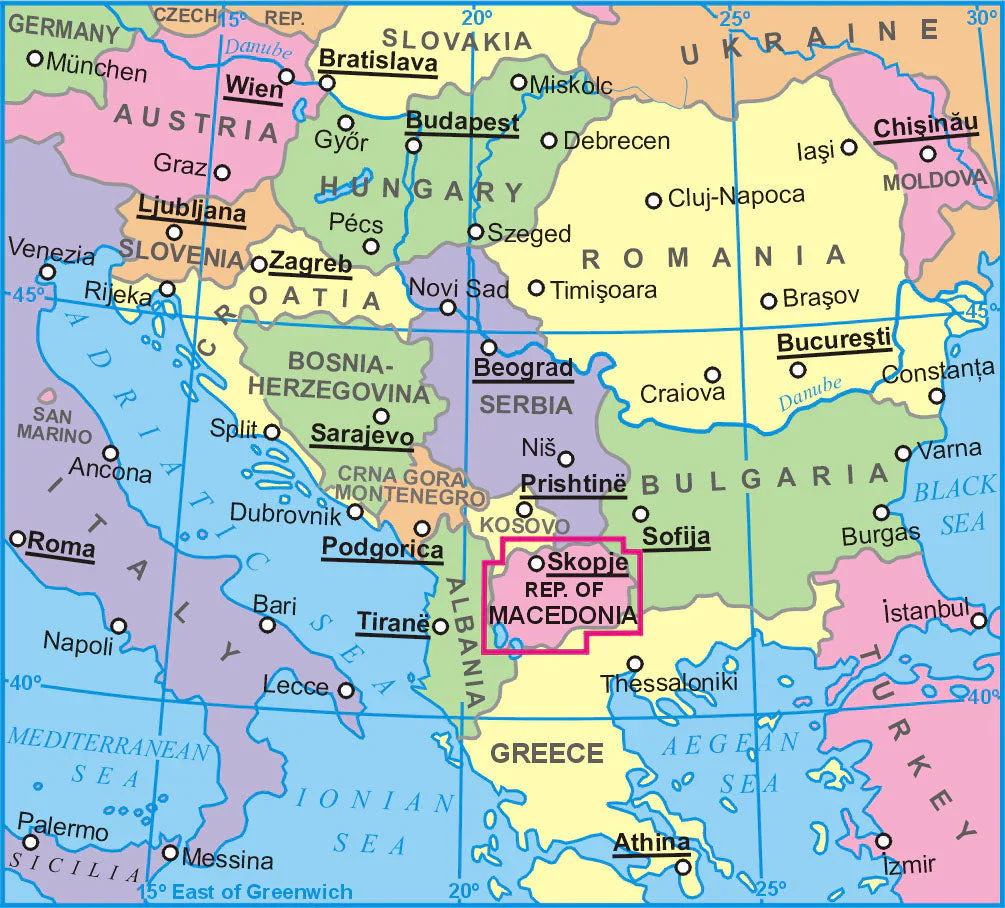 Macedonia Gizi Maps Folded - Image 2