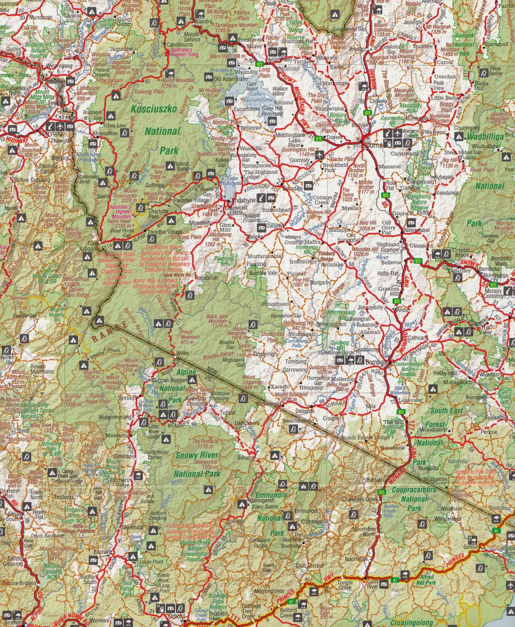 Melbourne to Sydney Hema Map - Image 4