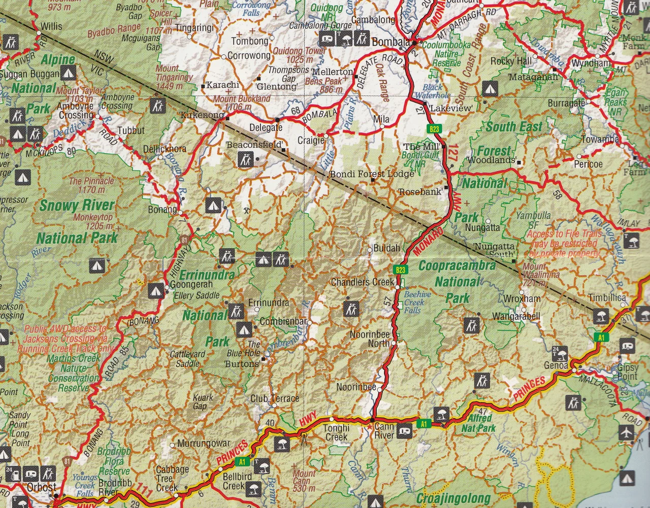 Melbourne to Sydney Hema Map - Image 5