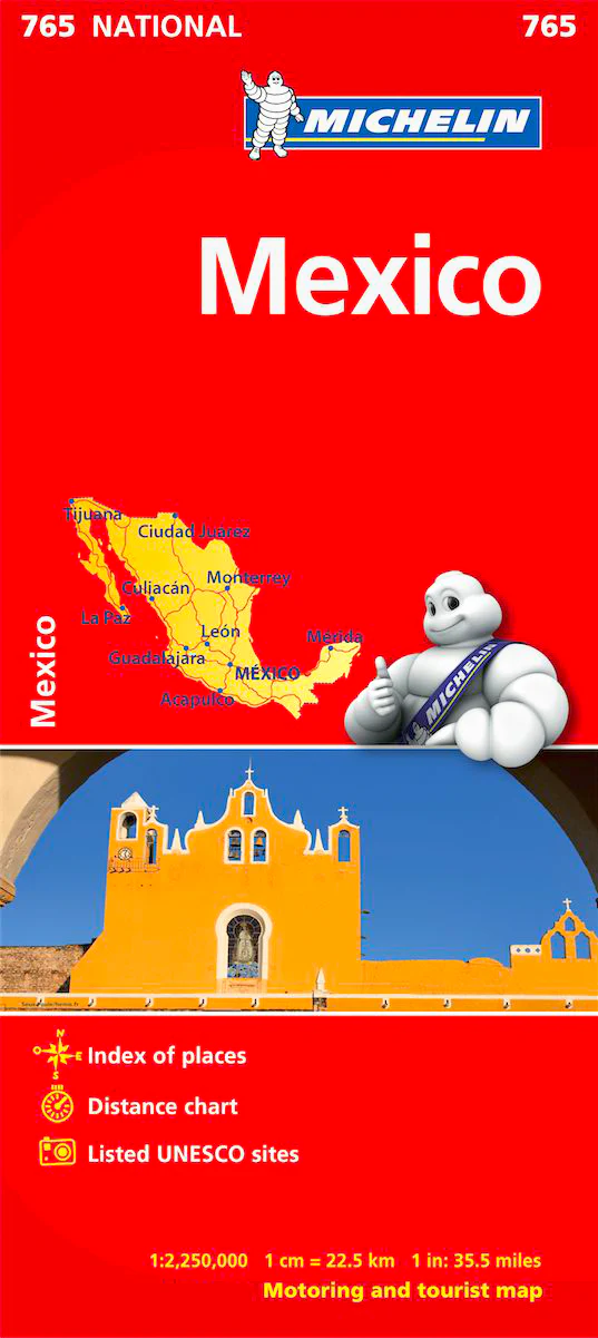 Mexico Michelin Map 765